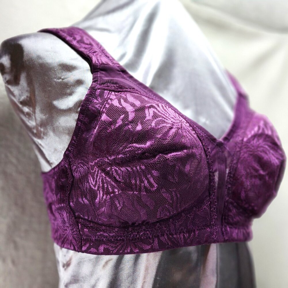Wingslove Purple Lace Bra 38C
